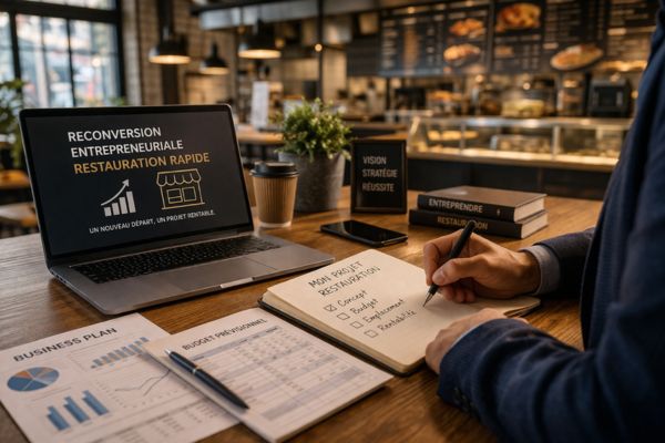 Formation en restauration rapide suite à reconversion professionnelle et nouveau projet de vie à Paris et en Île de France