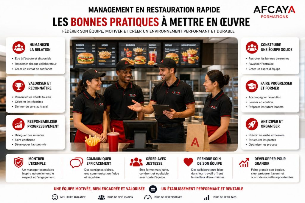 Les erreurs à éviter dans le management en restauration rapide