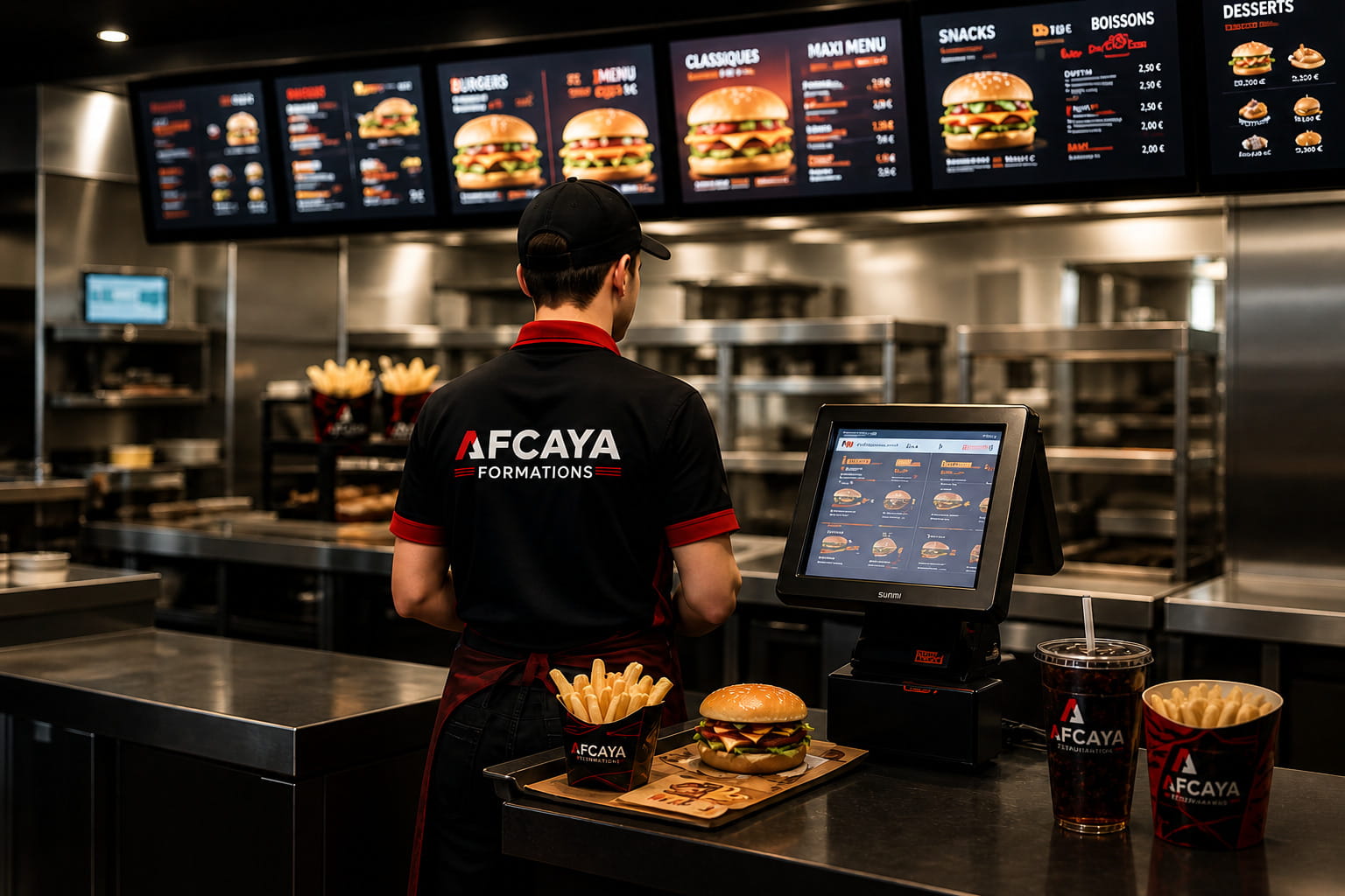 Formation agent polyvalent en restauration rapide : décrochez votre premier emploi d'employé en restauration