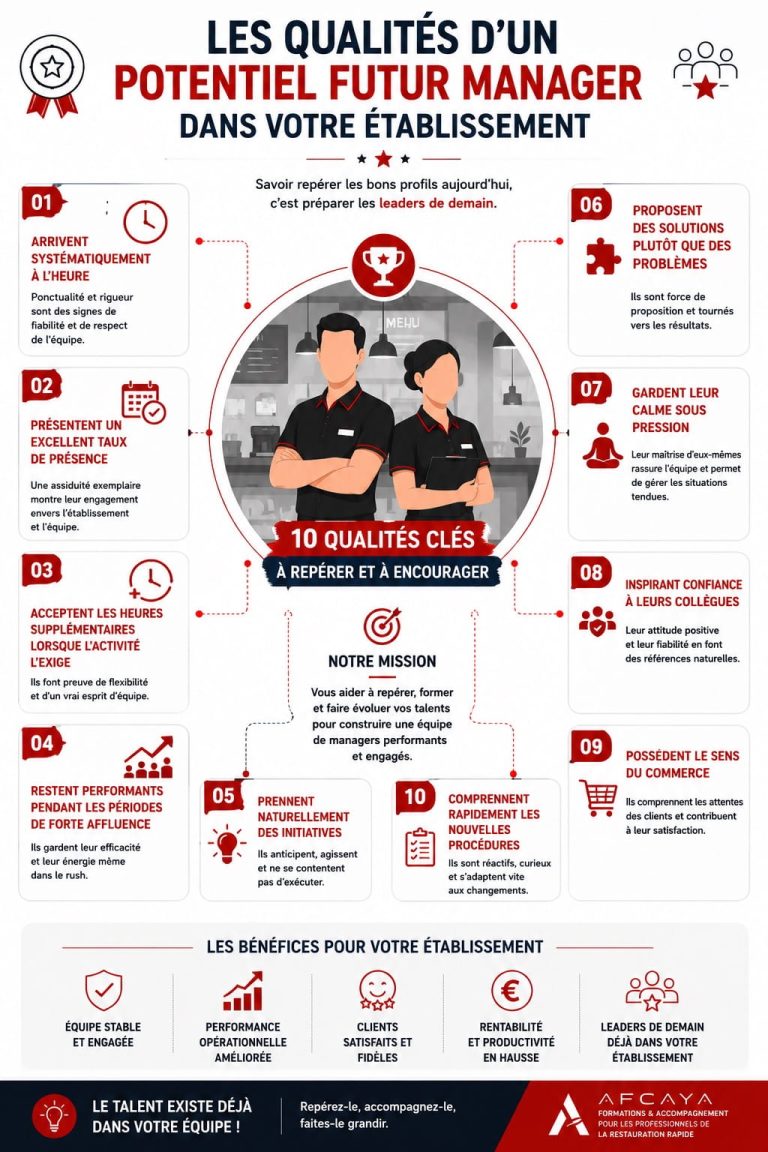 Les qualités d'un potentiel futur manager